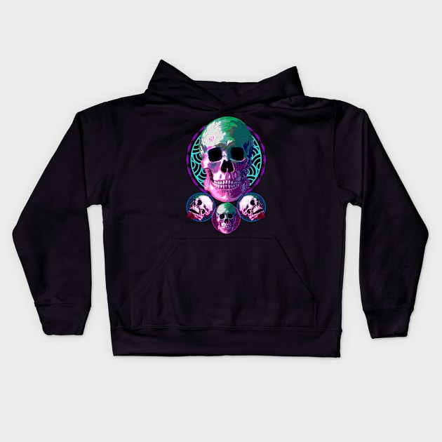 Ephialtes - Black Kids Hoodie by Thor Reyes